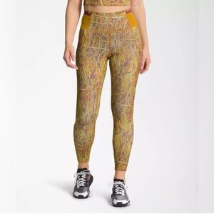 The North Face Women’s Trailwear QTM High Rise Multicolor Leggings Sz XS